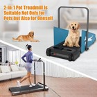 Portable Treadmills Indoor Running Machine For Pet Dogs Adults W  Remote Control