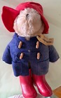 Vtg 1975 Eden Toys Paddington Bear  13    Plush Coat Hat   Rain Boots