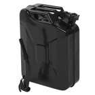 Off Road Gas Jerry Can Emergency Backup 5 Gallon 20l Steel Storage Tank W  Spout