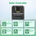 4000w 100a Mppt Solar Charge Controller 12v 24v 36v 48v Battery Pv Regulator Usb