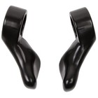 M-wave Be Anatom In Magnesium Bar Ends - Ergonomic  Lightweight  Black Anodized