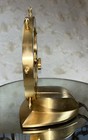 Vintage Jefferson Electric Golden Helm Nautical Mystery Clock Working Condition