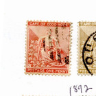 Cape Of Good Hope Classic Stamps On Album Page     Hope Issue     1885   1892