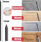 36 Pcs 2 8mm Pencil Lead Refills For Carpenter Mark Pencils Solid Deep Hole 