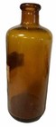Vintage Early Blown Amber Pharmacy Medicine Bottle 7   