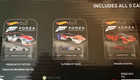 2017 Hot Wheels Entertainment 5 Car Premium Set Forza Motorsport New