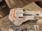 Vtg Mattel 1978 Battlestar Galactica Viper Launch Station Works W  Trading Cards