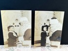 Vintage Christmas Santa Photos Mcm Department Store Photo 2 Photos
