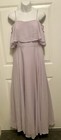 Hayley Paige Lavender Purple Size 8 Bridesmaid Dress Prom Cocktail Maxi