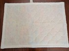 Vtg Baby Blanket Quilt Alphabet Primary Colors Cotton Polyester Made In Usa