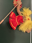 Melissa   Doug Cheerleader Hand Puppet Megan Pompomovich Toy With Stick