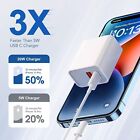 For Iphone 14 13 12 11  20w Fast Charger Block Usb Type C Wall Power Adapter Lot
