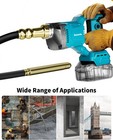 Cordless Concrete Vibrator Compatible With Makita 18v 600w 6000rpm 3 8ft Shaft