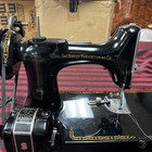 1950 Singer Featherweight 221 Sewing Machine W  Case - Nice   Working