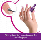 Glass Glaze Stikr Resin - Strong Nail Adhesive For Tips  Wraps  And Extensions  