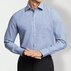 Van Heusen Men s Regular Fit Stain Shield Dress Shirt Blue 17-17 5 34-35  60