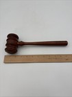 Vintage Wooden Gavel Judge Auctioneer Mallet Collectible