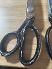 Vintage 1970s Pinking Shears Sewing Scissors Made In Japan - 2 Pair Heavy Solid