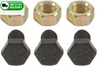 Torque Converter Bolts   Lock Nuts Gm Th350  Th400 3 Each 4697 3 8 -24 By 5 8   