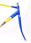 Khs Aero Comp Zinn Hed And Boone Design Steel Road Bike Frameset 54cm Frame fork