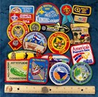 Boy Scout Patches  20x  Vintage modern Bsa Scouting Patch Lot Used unused Sew-on