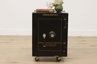 Victorian Antique Combination Lock Iron Safe  Herring Hall  54368