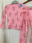 Nwt Carter s  Pink Candy Cane Pajamas Set Toddler Cotton Christmas Many Sizes