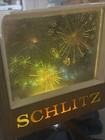 1967 Schlitz Galaxy Starburst Lighted Motion Cash Register Topper Sign Works