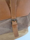 Newhey Mens Messenger Bag Waterproof Canvas Leather Computer Laptop Bag 15 6 Bag