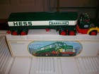1984 Hess Toy Truck Bank  With Box Rare Black Light Switch