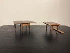 Vintage Wooden Dollhouse Furniture Lot 11 Miniature Pieces Japan Taiwan Block