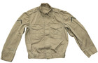 Vintage Korean War Tropical Combat Khaki Ike Jacket With Patches Small