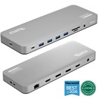 Plugable Usb-c Dual 4k Monitor Docking Station 100w Ud-6950pdh Open Box Tested