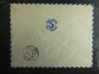 1938 Saigon Hanoi Vietnam Hong Kong First Flight Cover Air France Ffc 200 Flown