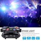 9led Rgbw Dmx512 Spider Stage Lighting Moving Head Disco Sound 240w Party Light