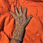 Freddy Krueger Left Hand Latex Glove Burned A Nightmare On Elm Cosplay Halloween