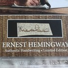 Ernest Hemingway Handwritten Word Cut From A Autograph Letter Signed Beckett Bas