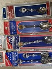 Lot Of  12 Vintage Collector Souvenir Spoons New  Original Boxes  see Description