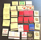Old Deadwood Sd Old West Matchbook Lot Famous Casinos Bars Restraunts