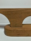 Vintage Dritz No 695 Wooden Point Presser Pounding Block Tailor Clapper 16 