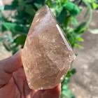 1lb Natural Smoky Quartz Rutile Polygon Crystal Stone Healing G1957
