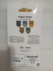 Minions 5 Briefs Boys  Size 8  100   Cotton