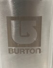Burton Snowboards Snowboarding Stainless Steel Silver Flask 4oz Rare