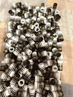 10-custom Golf Ferrules White blk gold   1    Taper Tip  355