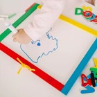 Melissa   Doug Magnetic Chalkboard And Dry-erase Board With 36 Magnets