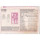 Vintage Sewing Pattern Simplicity 6769  Young Junior Teens 1974 Dress  Size 5 6