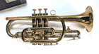 Vintage 1955 F e  Olds   Son Ambassador Bb Cornet Fullerton Ca Case Mouthpiece