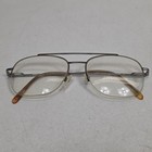 Rare Vintage Zeiss Hitec 5870tt Eyeglasses Frame 55-17-145 Gunmetal  Japan