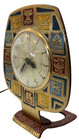 Vintage Hebrew 12 Tribes Of Israel Clock Judaica Judaism Jewish Brass Lanshire