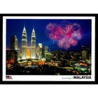 Malaysia - 10 X Kuala Lumpur City At Night  postcard   new
